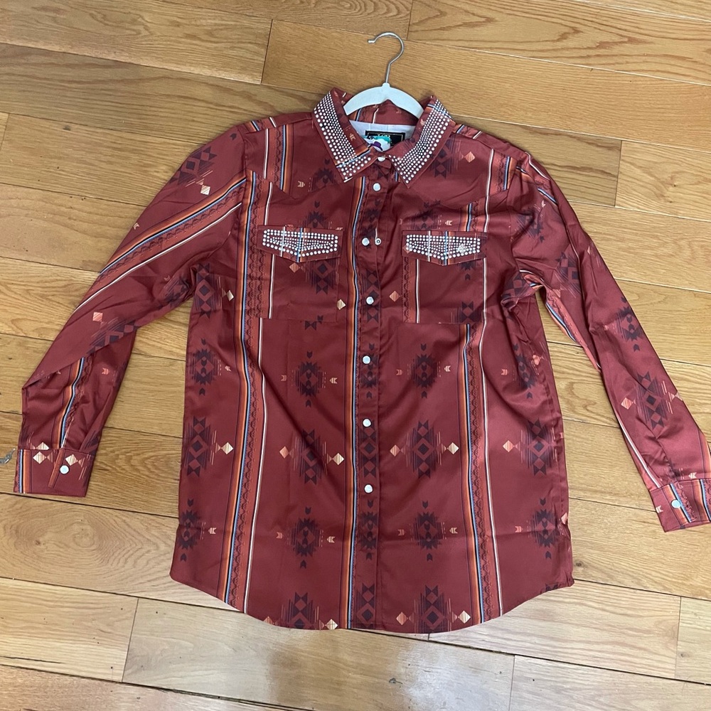 Silk Rodeo shirt detailed